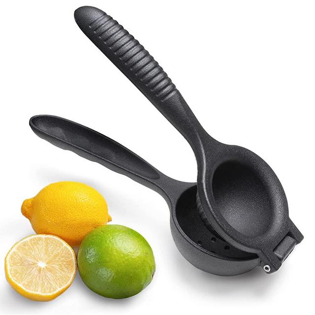 Lemon Squeezer, Lime Citrus Juicer, Metal Manual Hand Press, Premium Professional Quality, Easy Cleaning, More Juice, No Seeds