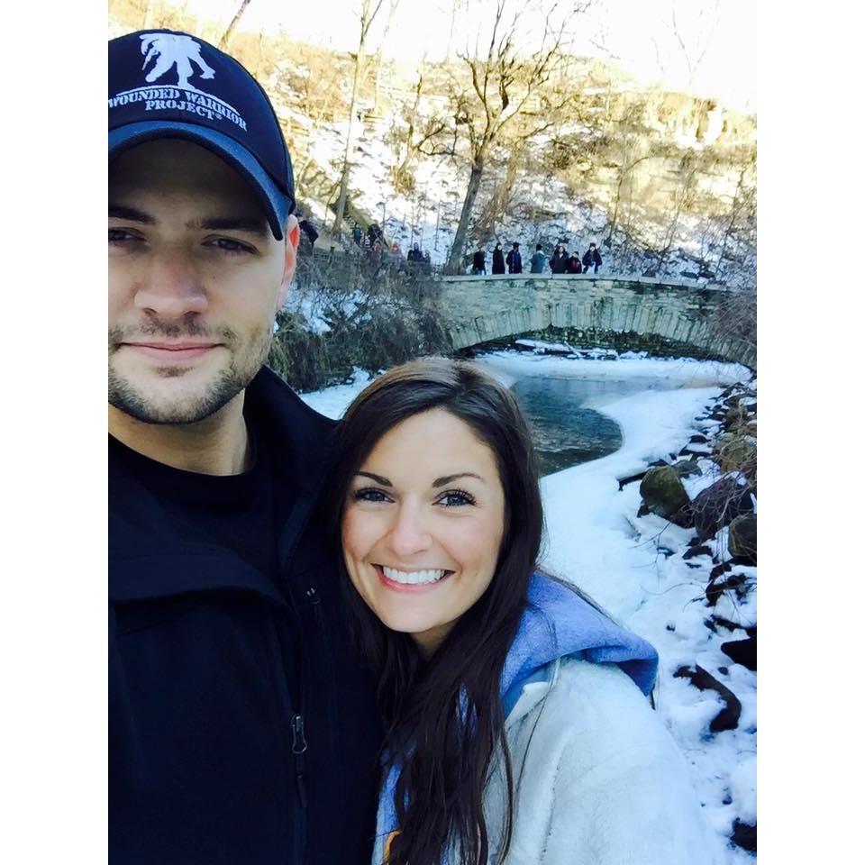 Our first date @ Minnehaha Falls
