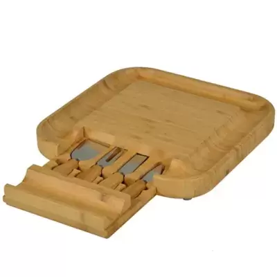 Picnic At Ascot Malvern Bamboo Cheese Board Set