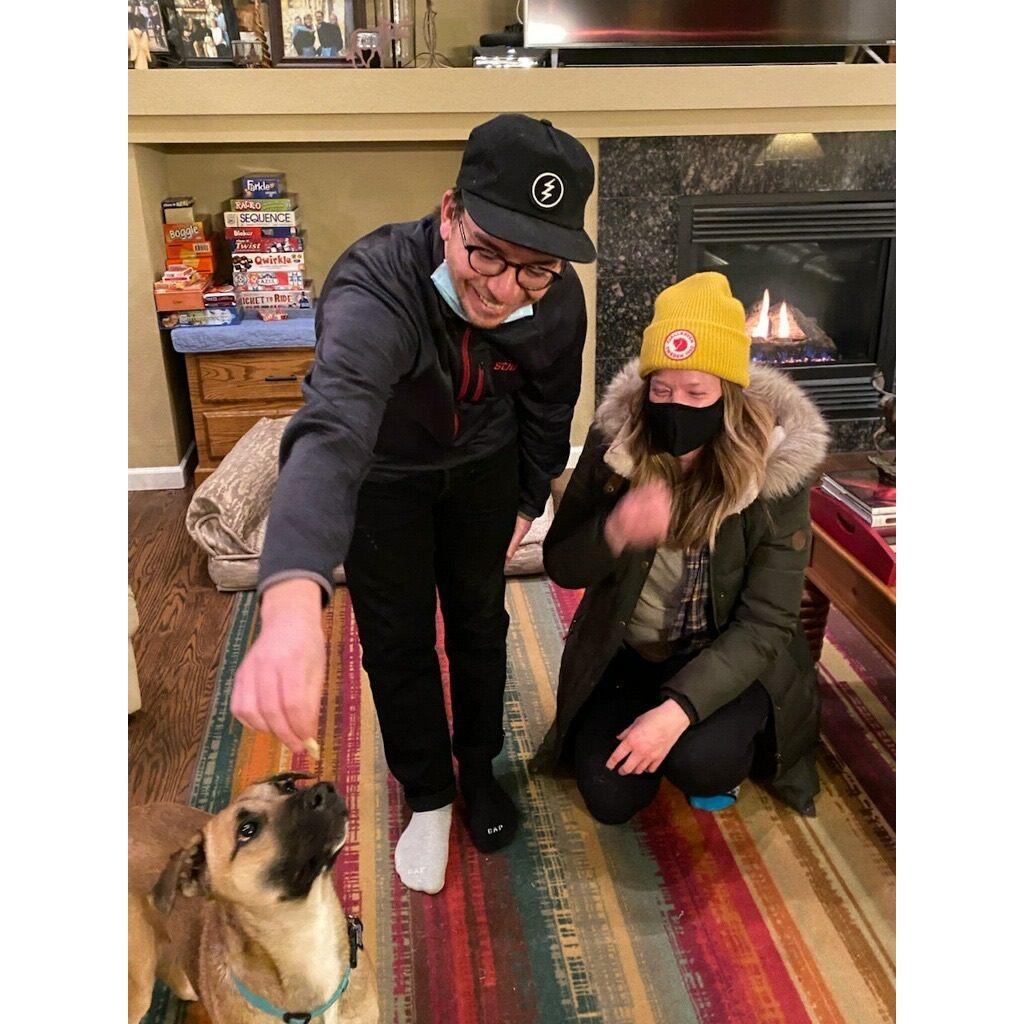 When we first met Mulligan (the puppy formerly known as "Bear")