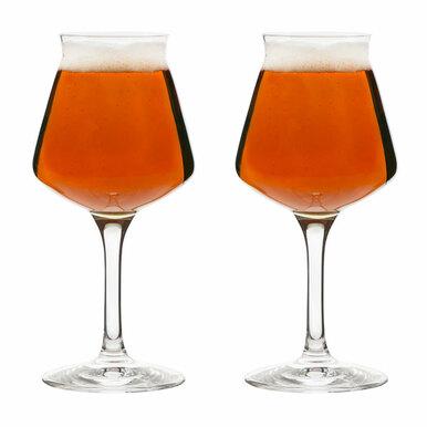 Rastal Teku Stemmed Beer Glasses (2 pack)