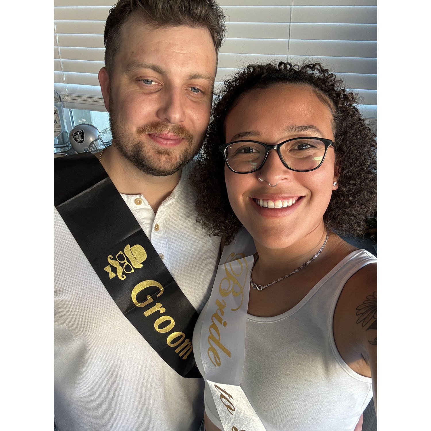 The day Bryce proposed and threw a surprise engagement party with all of our friends and family