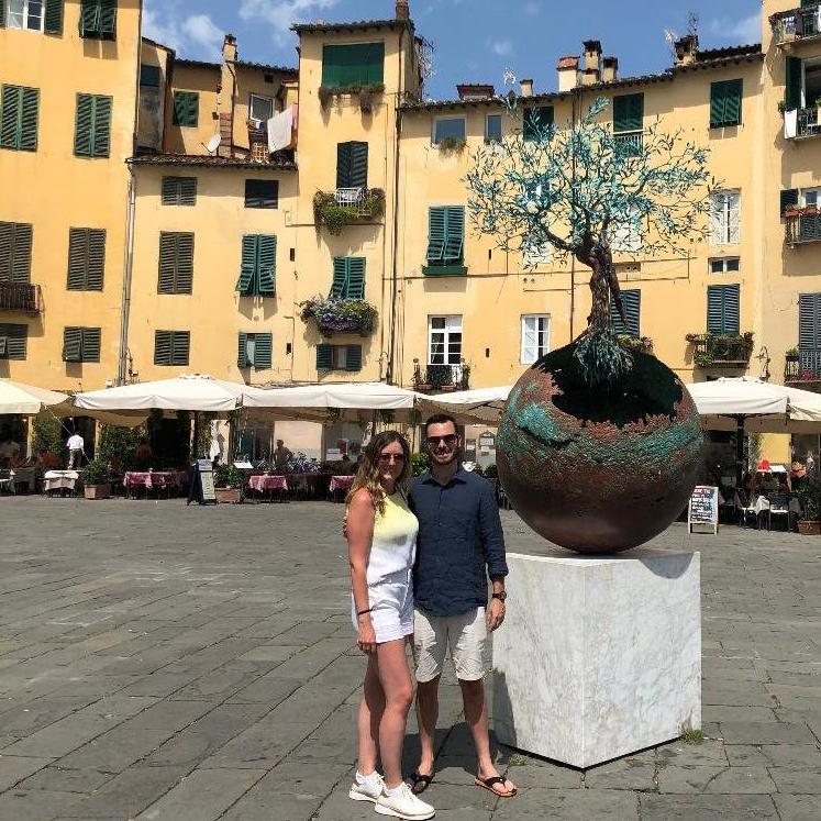 lucca, italy - august 2019