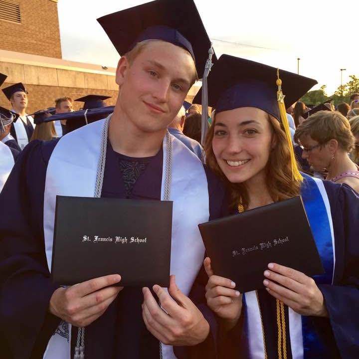 High school graduation.