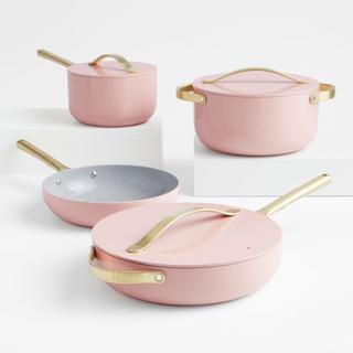 Caraway Home, Non-Stick Ceramic Cookware Set, 7-Piece - Zola