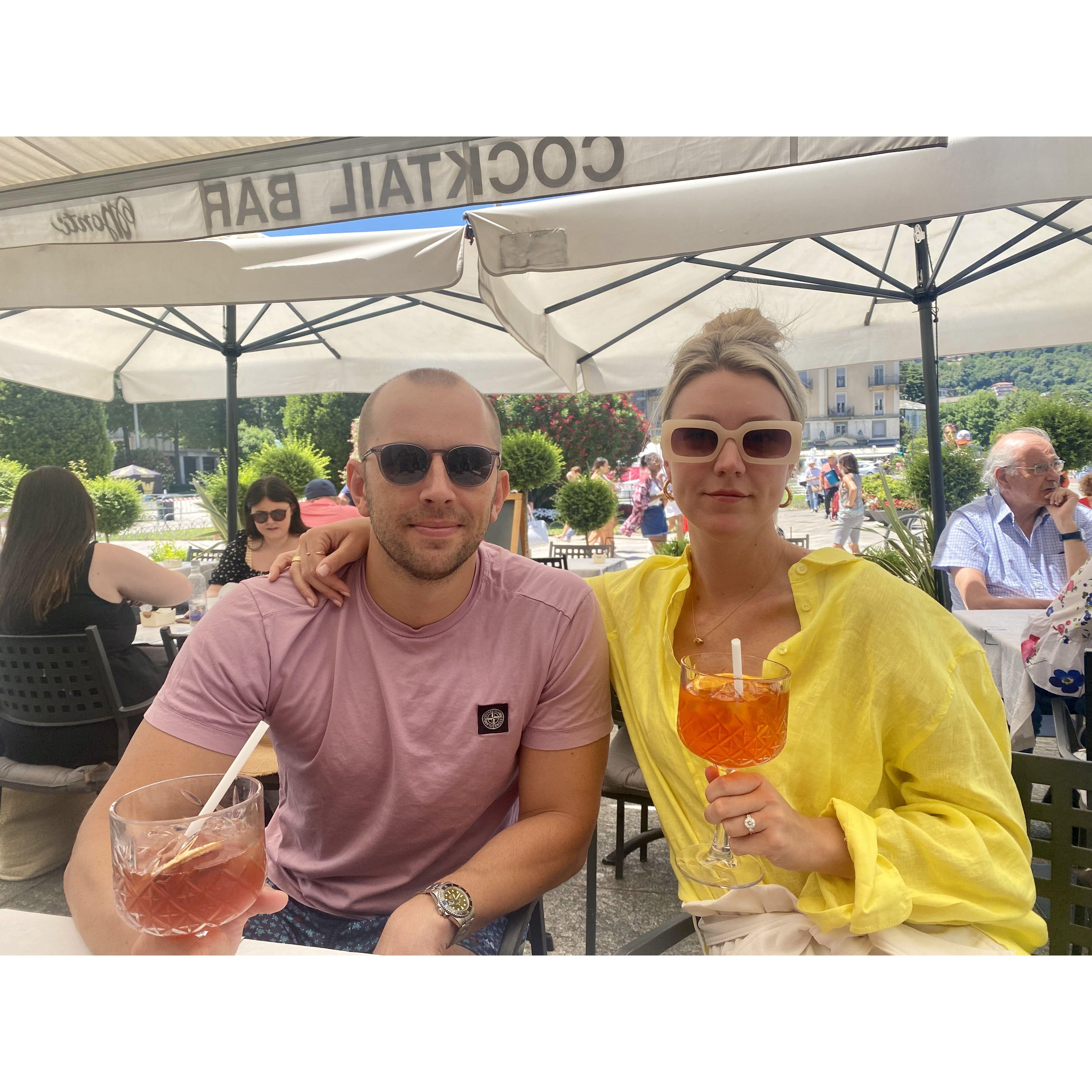 Spritz in Lake Como