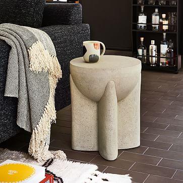 Monti Lava Stone Side Table
