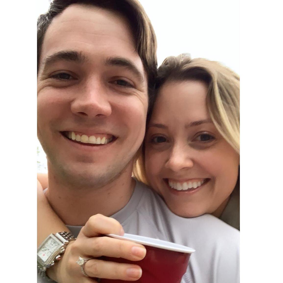 This was our engagement getaway trip to Deep Creek Lake!
