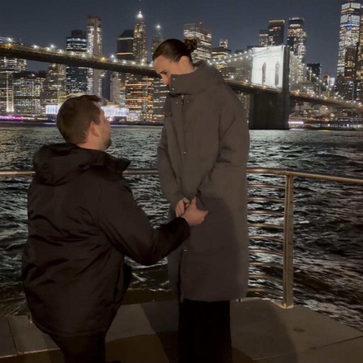 Our proposal in NY right under the Brooklyn Bridge