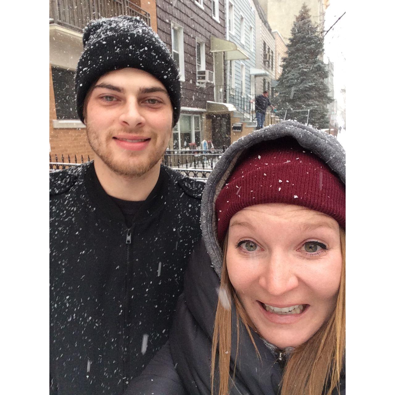 NYC Blizzard. January 2016.