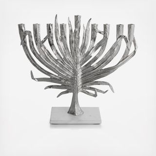 Palm Menorah