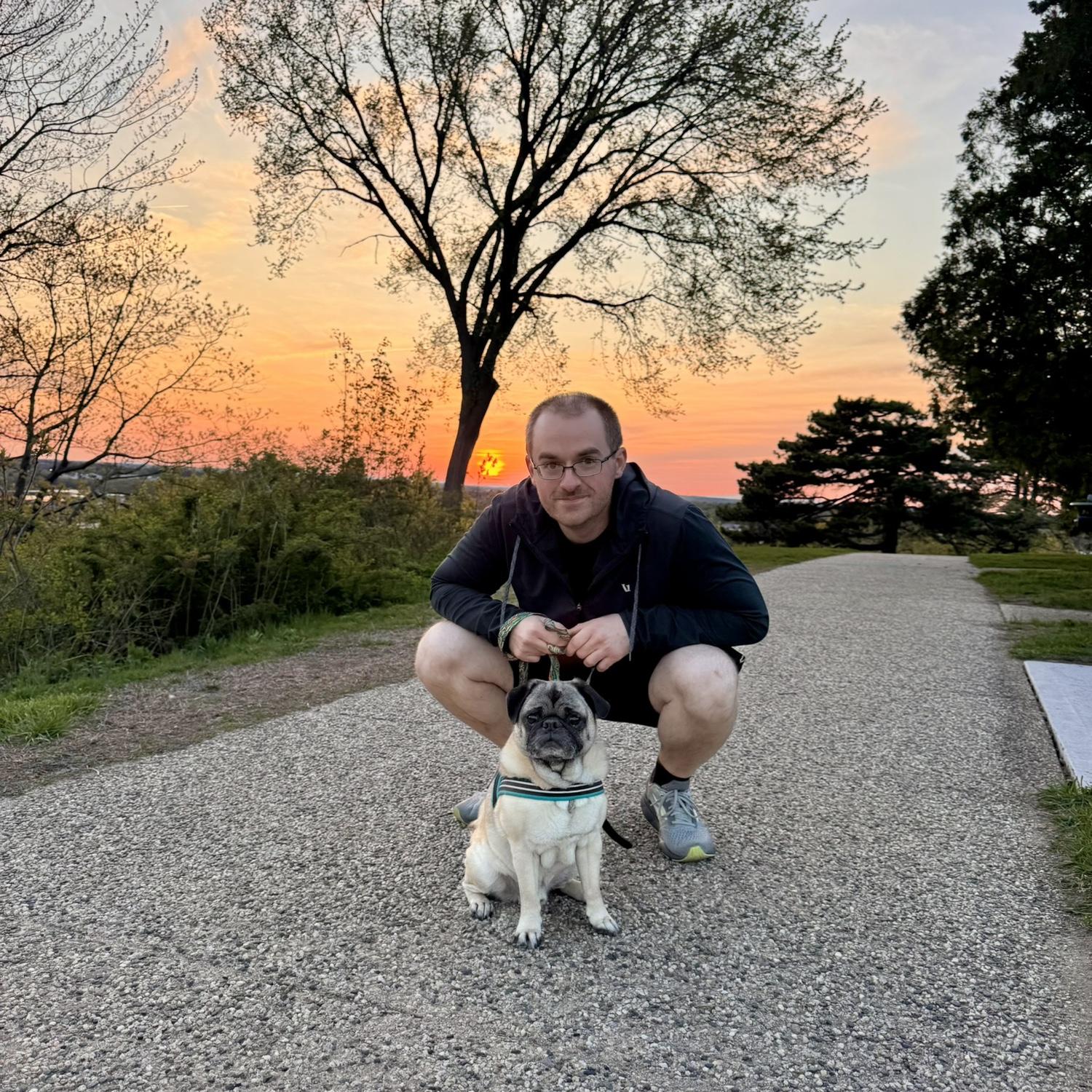 One of many sunset walks on the Western Prom