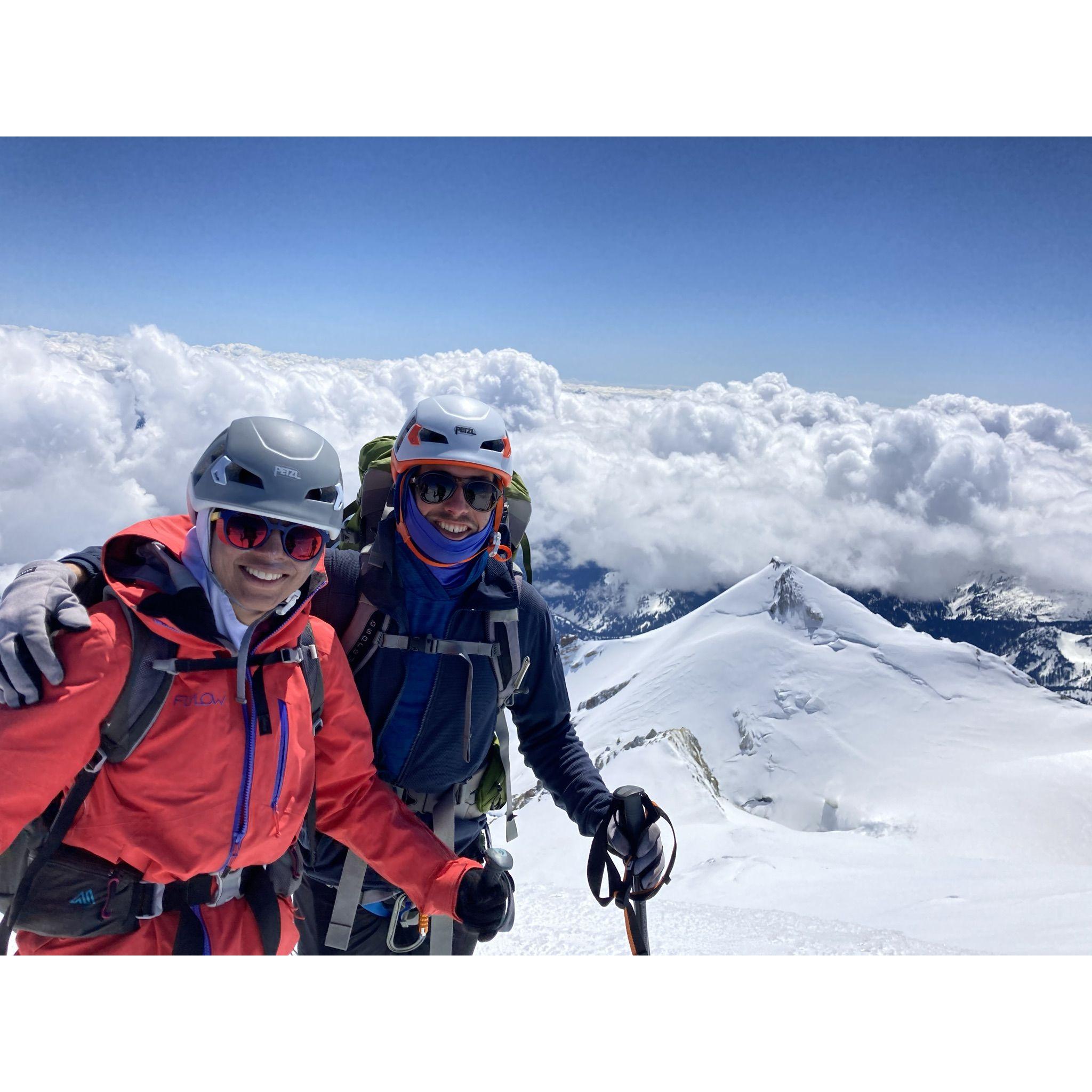 Summit of Mt Baker