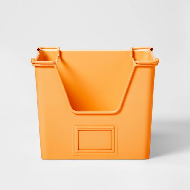 Small Metal Stackable Storage Yellow - Pillowfort™
