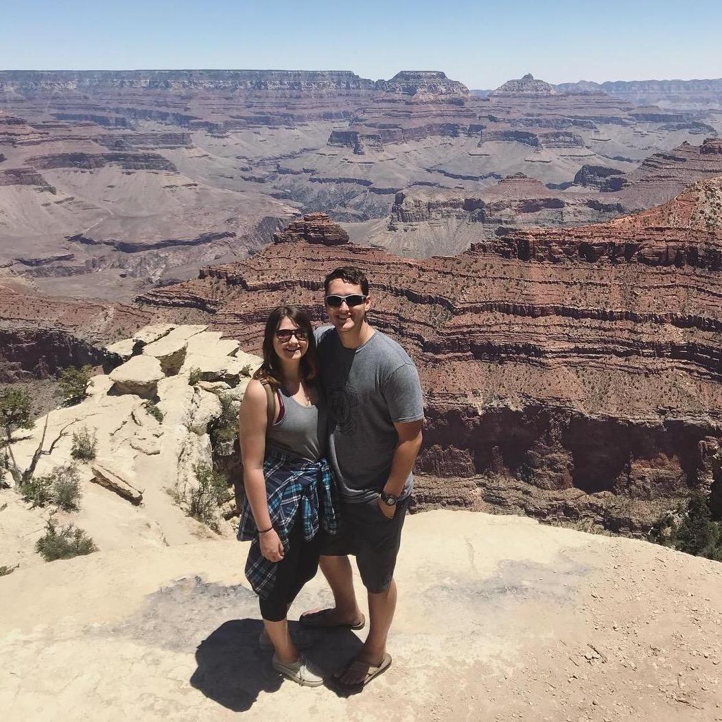 Our first real big road trip together was to the Grand Canyon!