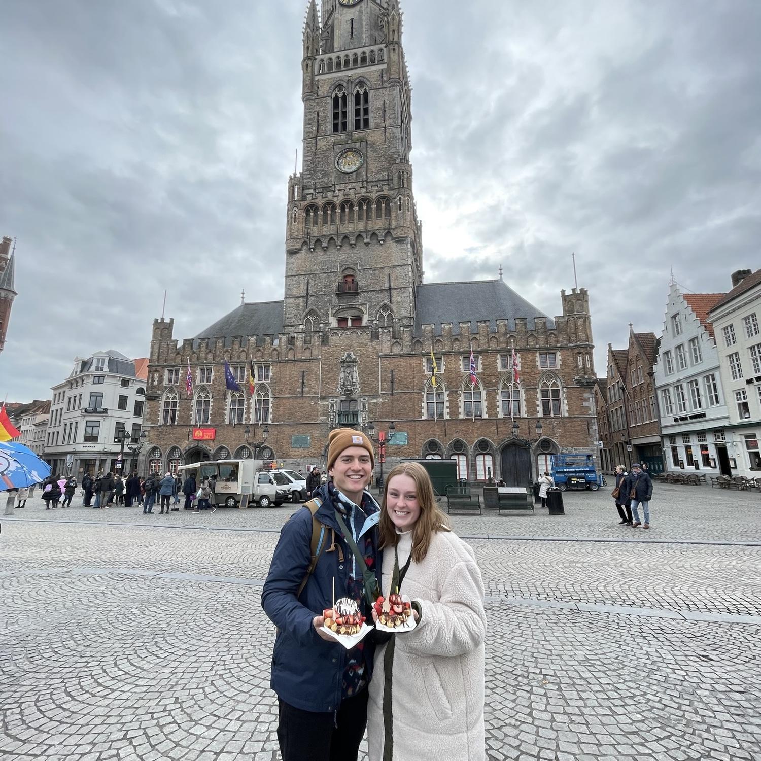Bruges, Belgium, spring break 2023.