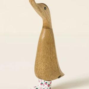 Ducky - Sweet Strawberry Wellie Garden Ducks