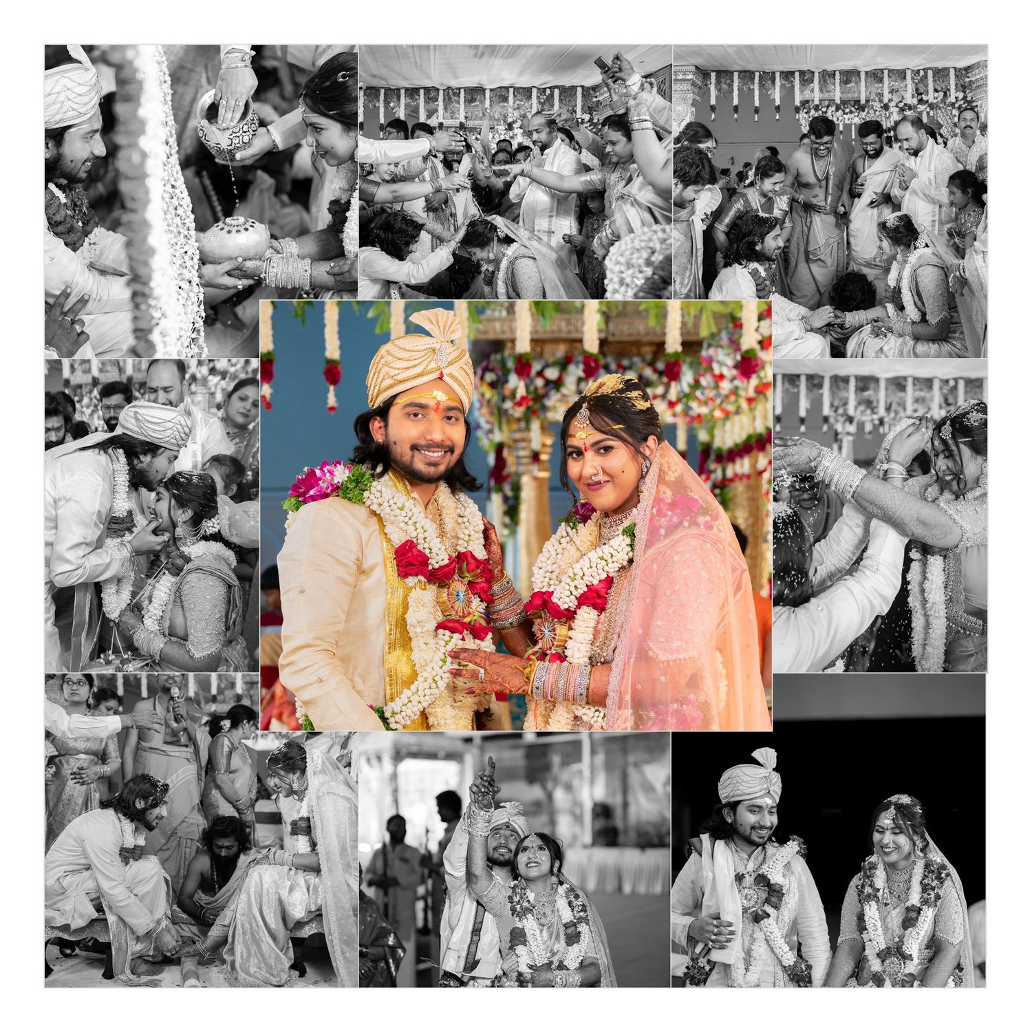 Finally, our wedding, the day we had waited a lifetime for, now unfolding in the most beautiful forever.