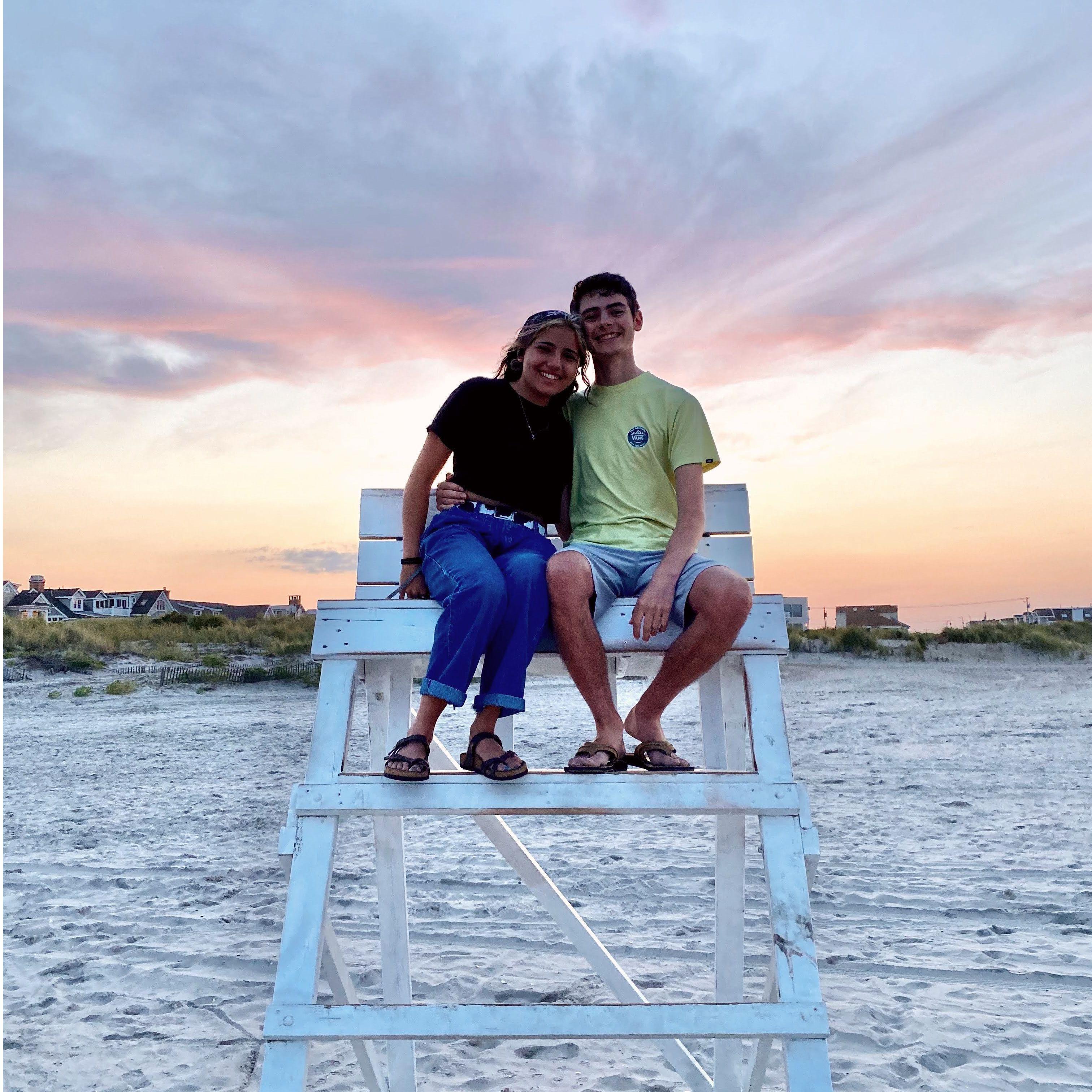For fall 2021, Garrett decided to study abroad in Dublin, Ireland. Angelina visited him in Avalon, NJ over the summer. The two soon went back to long-distance dating.
