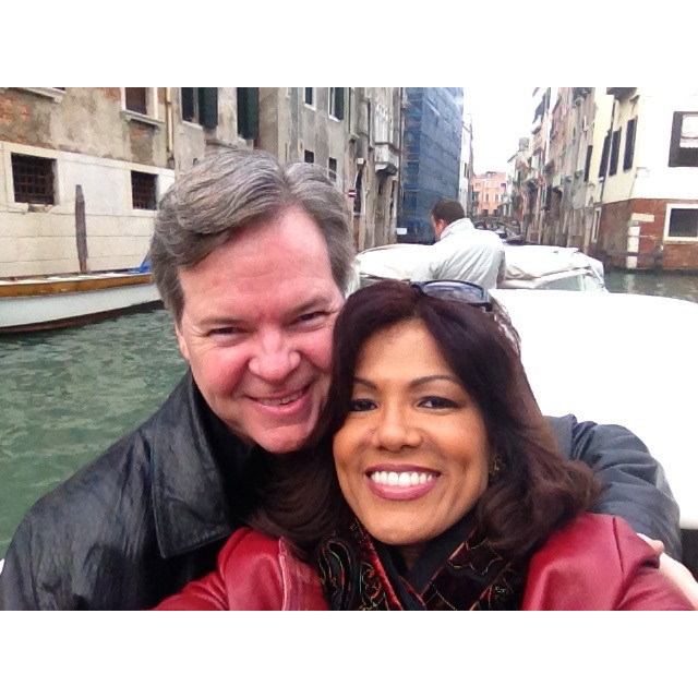 Gondola ride in Venice, Italy; November, 2013
