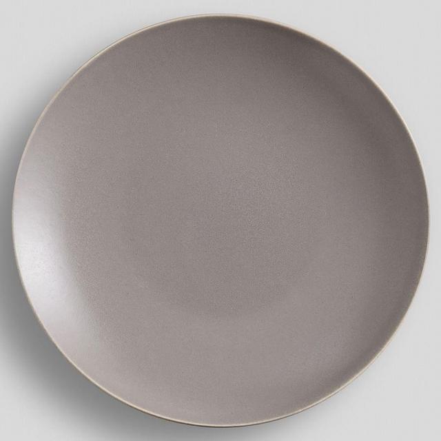Mason Stoneware Dinner Plates, Set of 4 - Graphite Gray