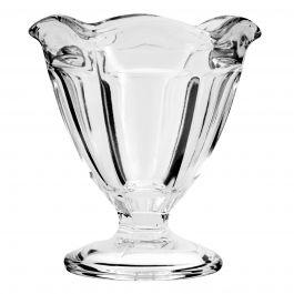 Vintage Fountainware Footed Glass Sherbet Dish, 4.5 Ounces