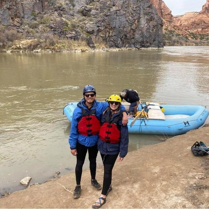 White water rafting down the Colorado River