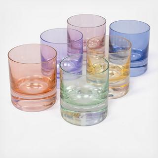 Estelle Rocks Glass, Set of 6