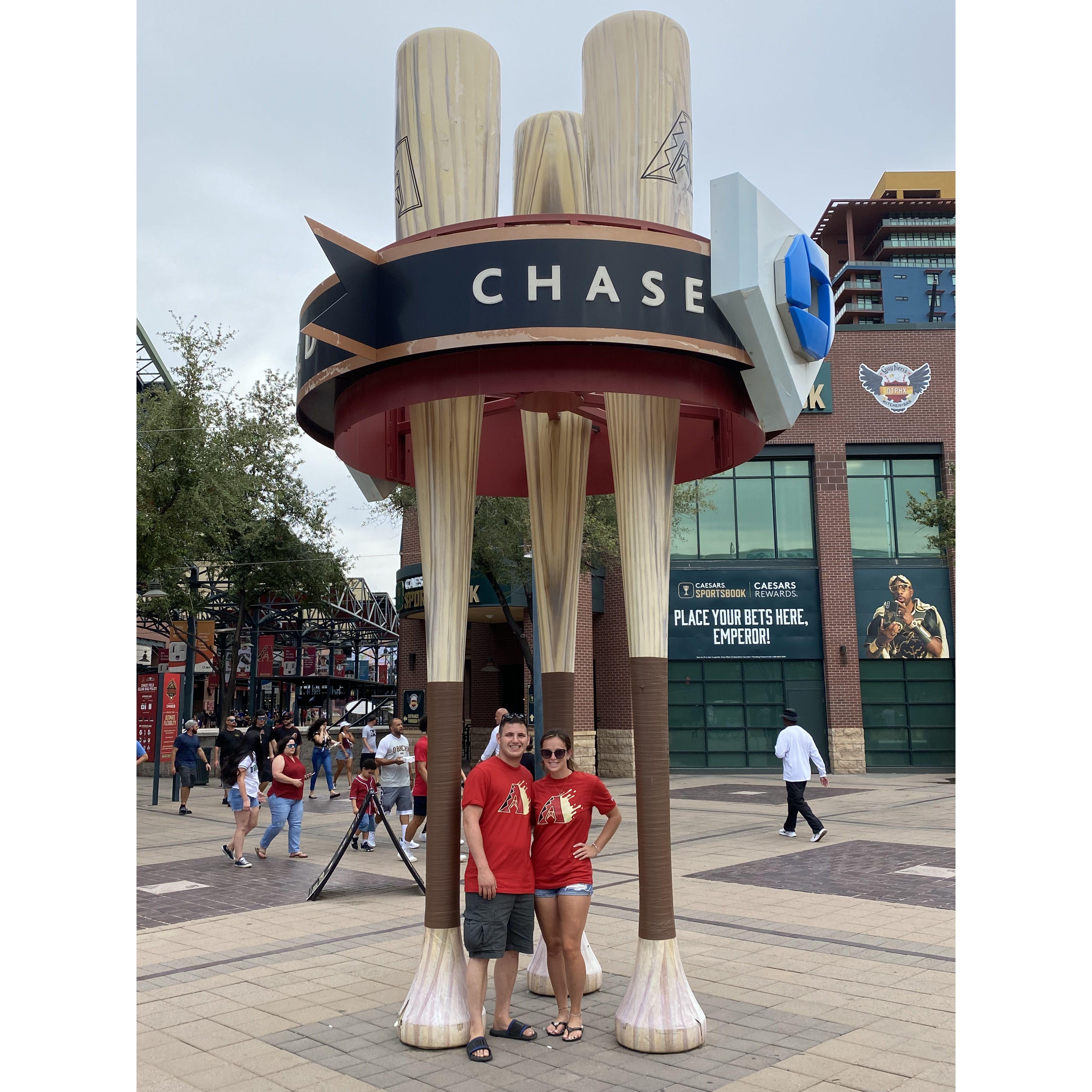 Chase Field in Phoenix, Arizona