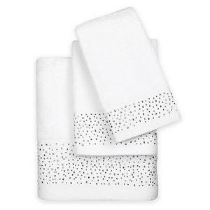 Twilight Hand Towel in White
