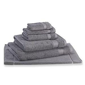 Wamsutta® Hygro® Duet Hand Towel in Pewter