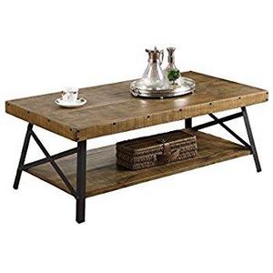 Coffee Table with Open Shelf