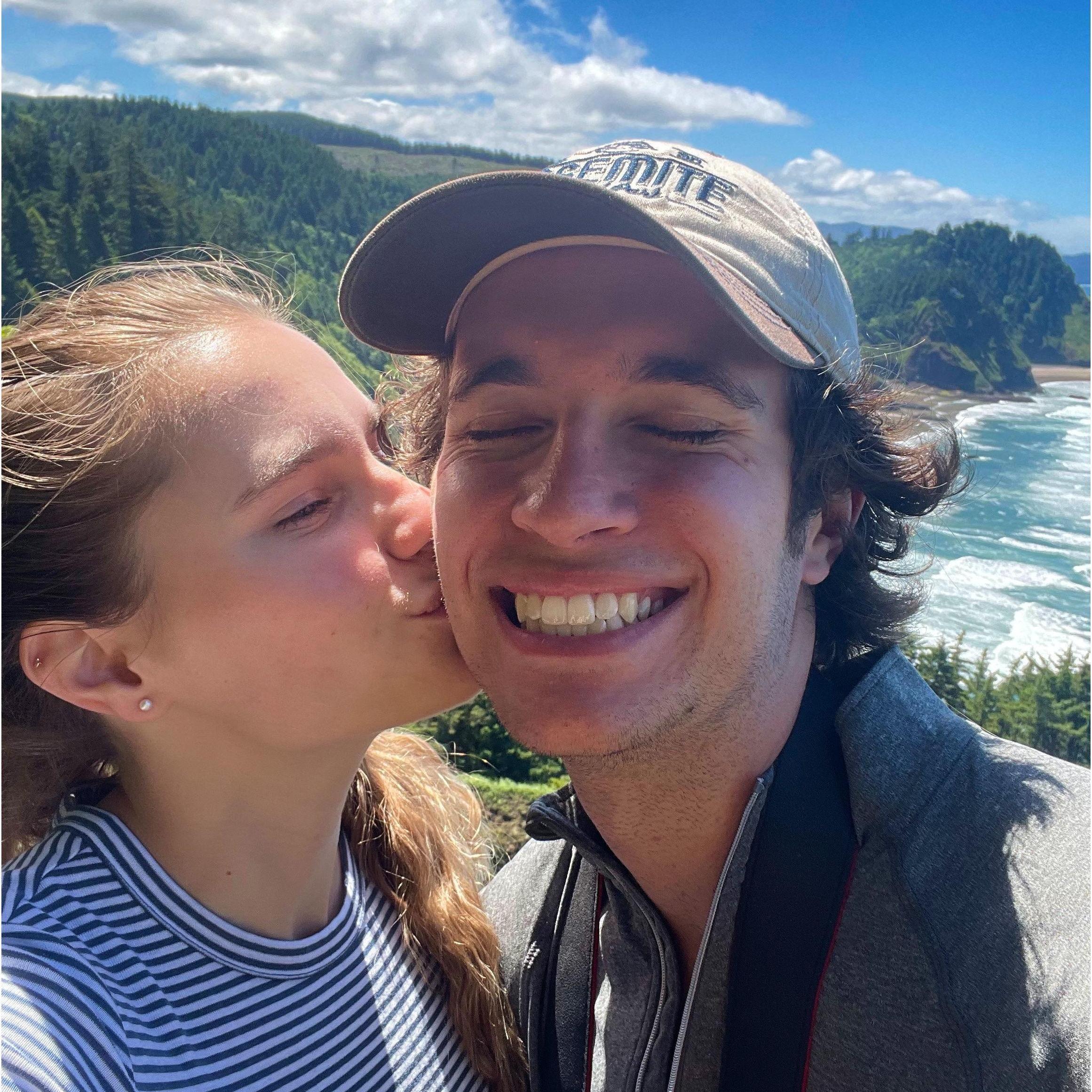 On our first BIG road trip—2+ weeks from Reno to the PNW and back!