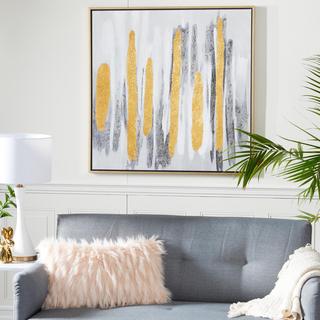 Multi Colored Glam Abstract Canvas Wall Art