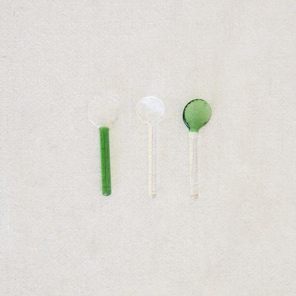 Max Frommeld Petite Glass Salt Spoon