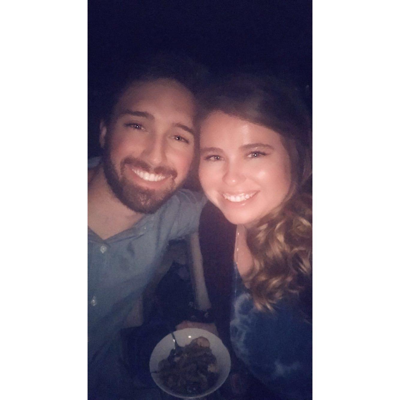 John was full of sweet surprises as we celebrated the first of their birthdays as a couple.