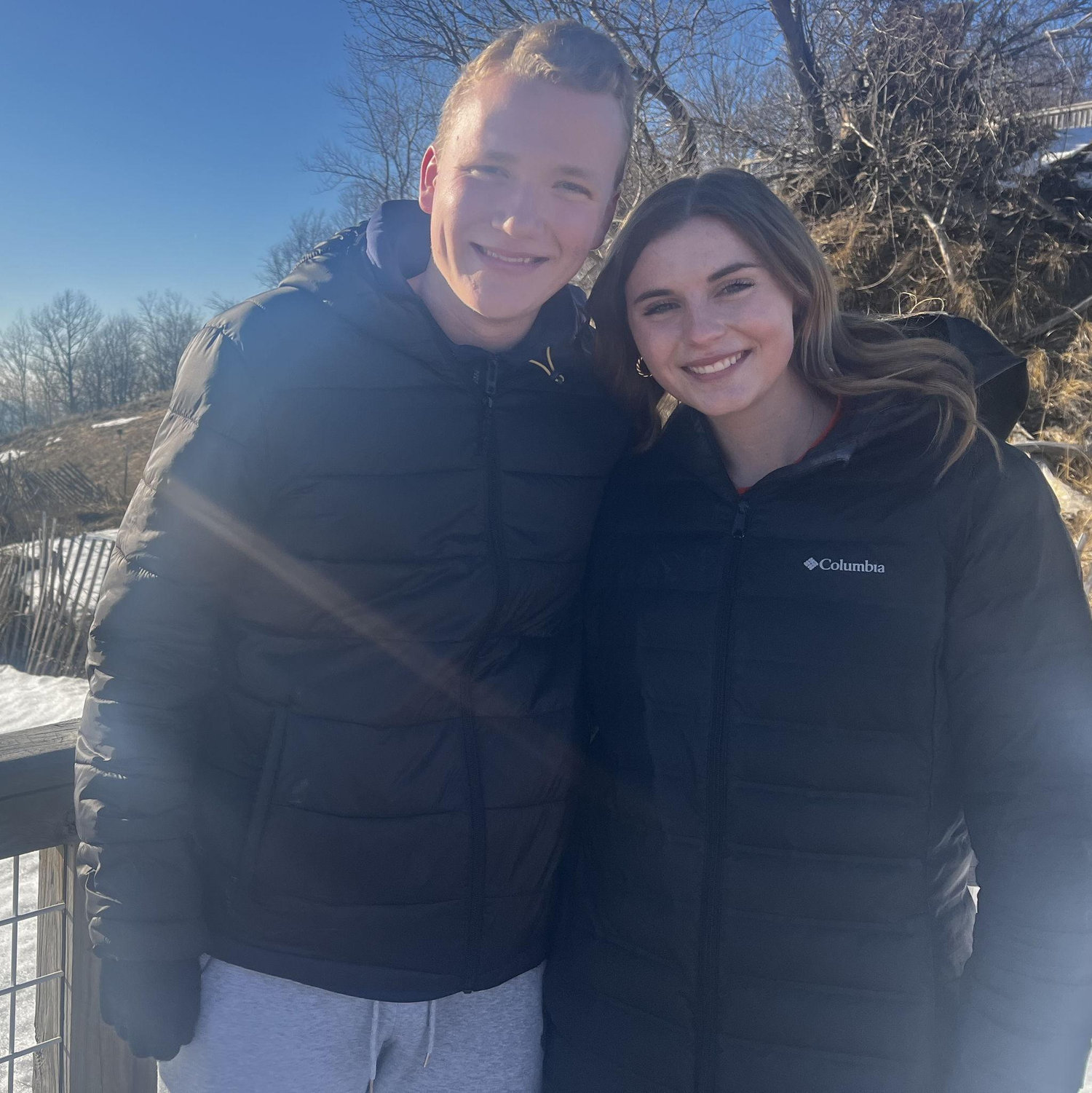 Our first date!