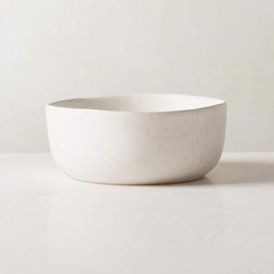 Drift Modern Soup/Cereal Bowl | CB2 WHITE