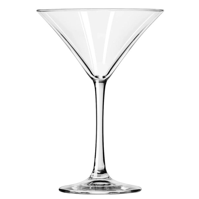 Libbey Vina Martini Glasses, 8 ounce, Set of 12