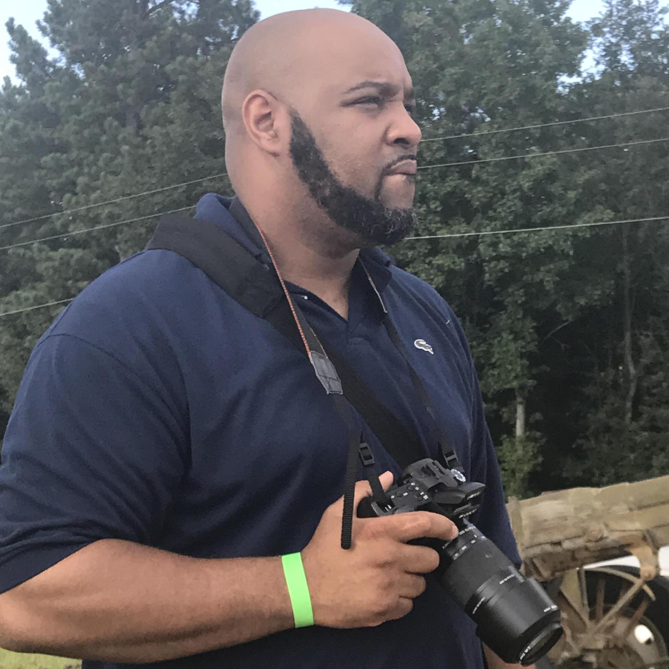 He captures every perfect angle of me...my personal photographer.