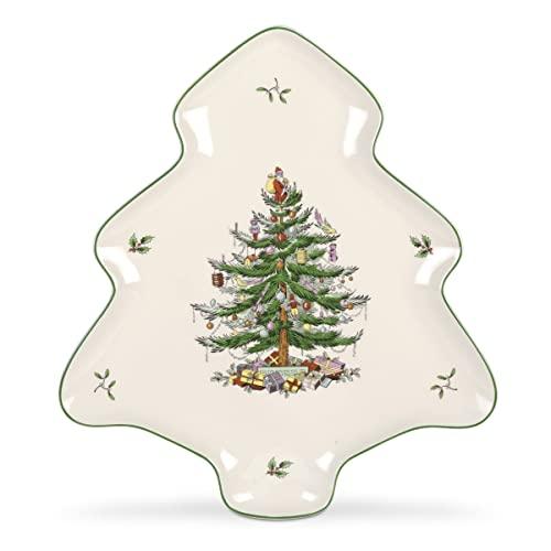 Spode Christmas Tree-Shaped Platter