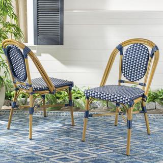 Lenda French Stackable Bistro Chair, Set of 2