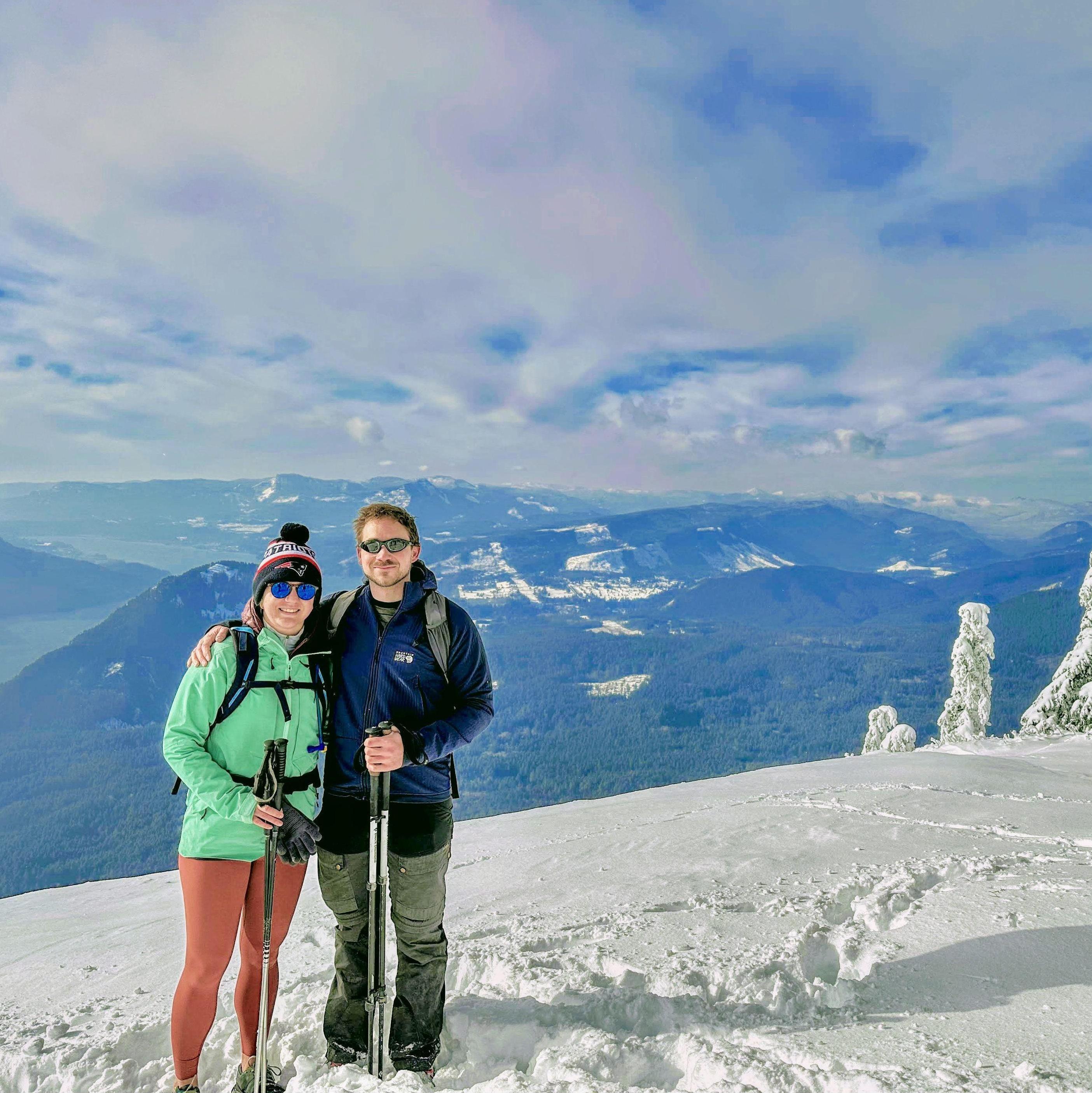 Right after Zack Proposed to Britni on Dog Mountain 11/22.