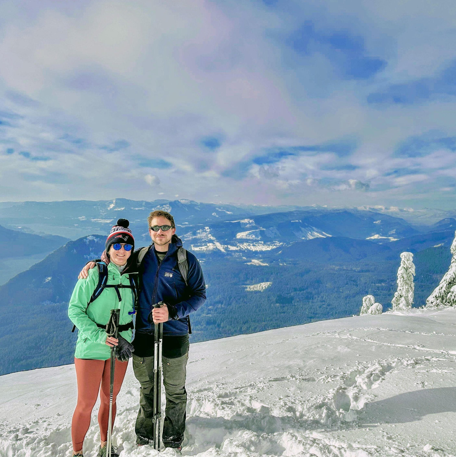 Right after Zack Proposed to Britni on Dog Mountain 11/22.