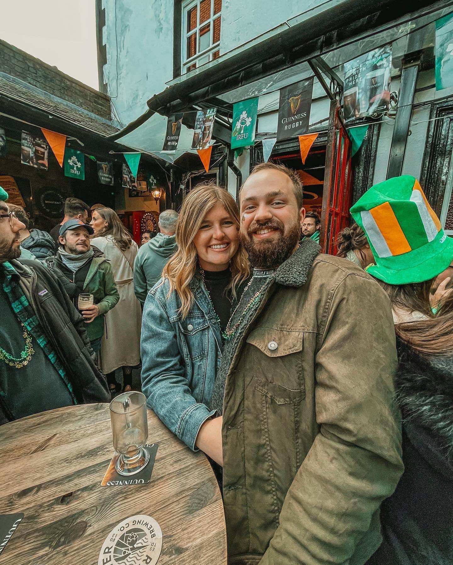 The Brazen Head Pub in Dublin, Ireland for St. Patrick’s Day 2022!