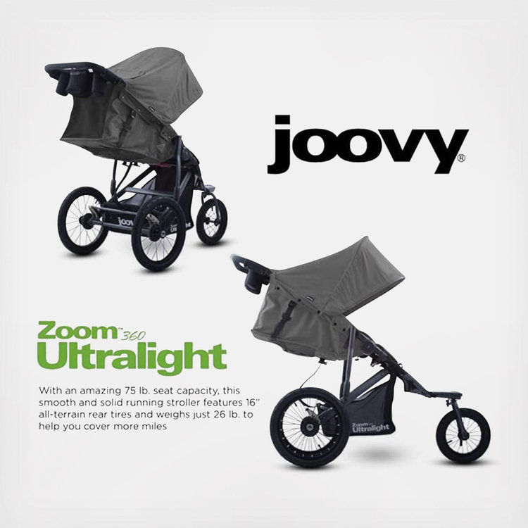 Joovy, Zoom360 Ultralight Lightweight Performance Jogging Stroller