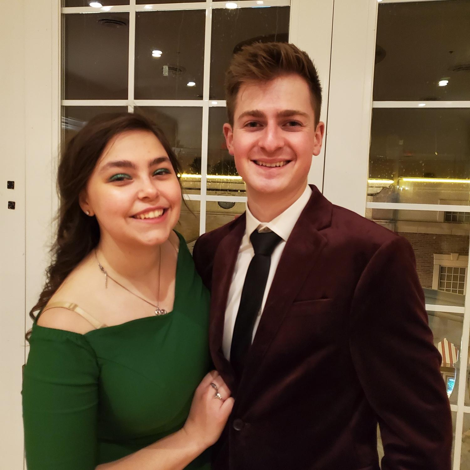 Our first Christmas dance