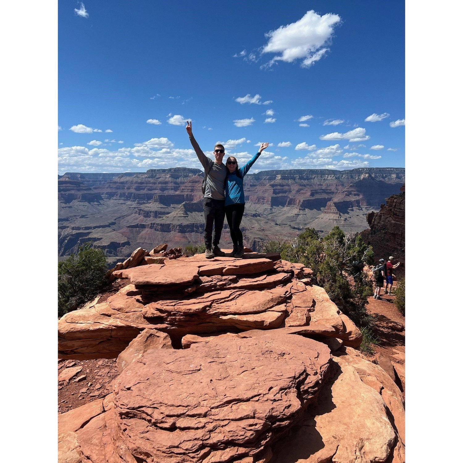 May 2024 - Exploring  the outdoors with our first camping trip in the Grand Canyon. Featuring loads of sunscreen, beautiful views, a few games of Yahtzee and many memories!