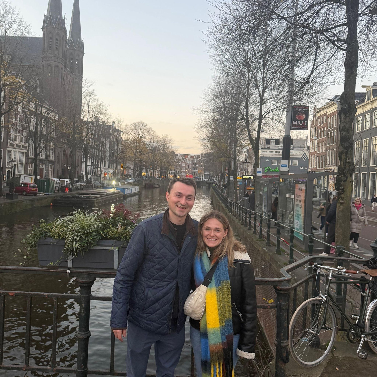 Exploring Amsterdam together!