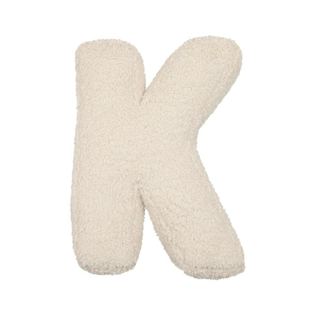 Chpbolly Letter Pillow English Letter Plush Pillow Cozy Lambswool Initial Throw Pillow Alphabets Letter Decorative Cushion Comforting Huggable Stuffed Cushion for Bedroom Sofa（15.7 * 13.8 * 3.9 in）